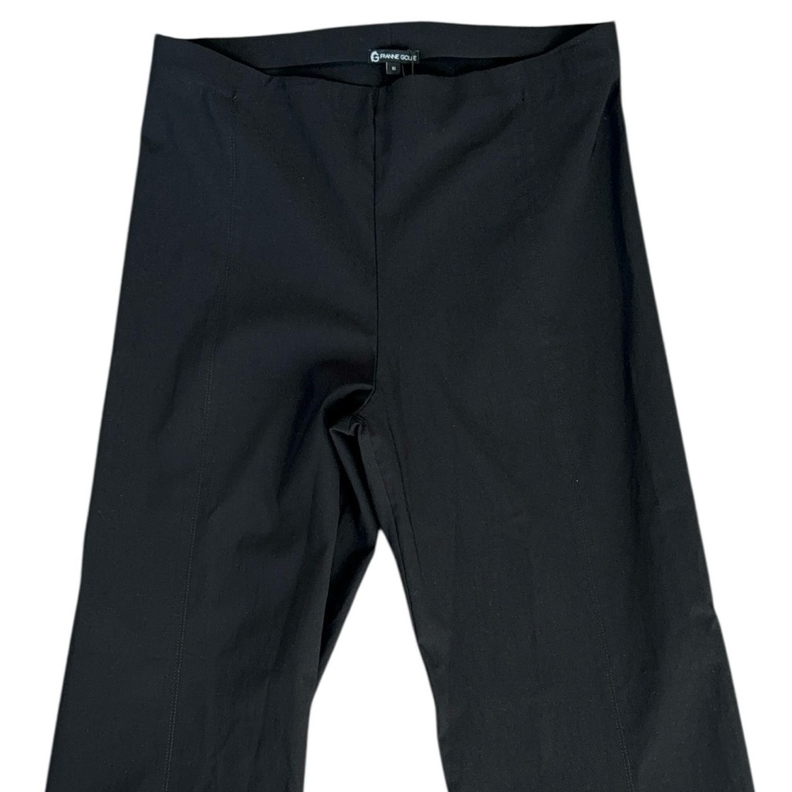 Franne Gold The All Season Bootcut Black Pant Pull On Size 16 P4055-Lte New — image 3 of 8